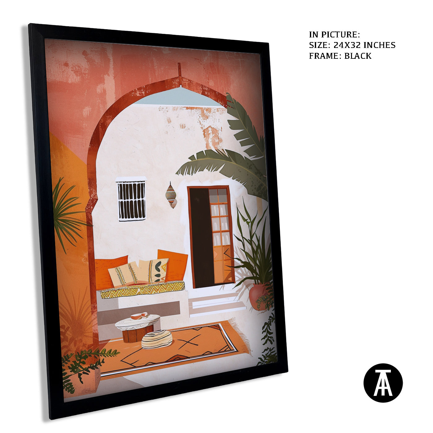Artwork in Black Frame