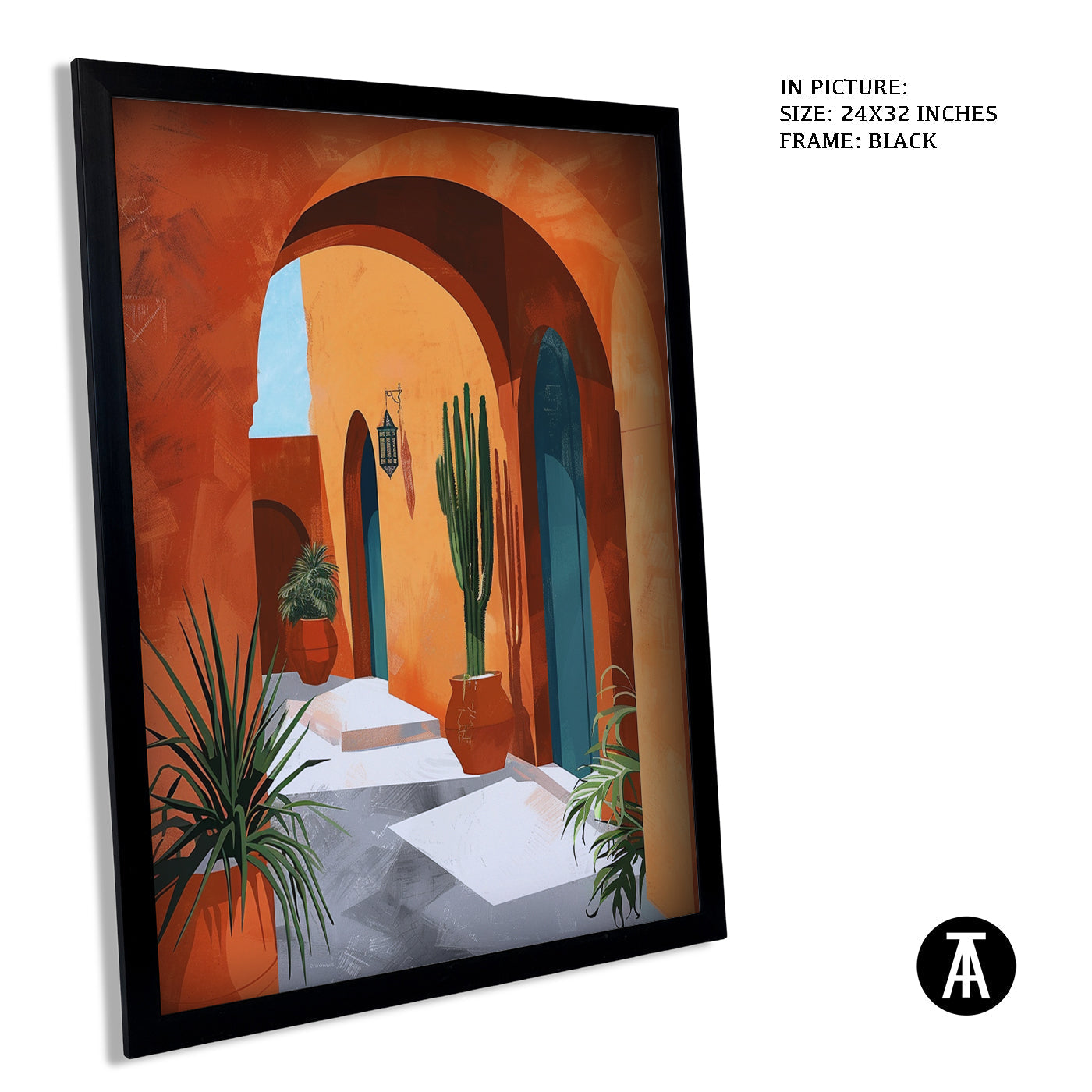 Artwork in Black Frame