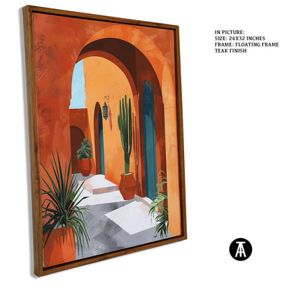 Artwork in Floating Frame