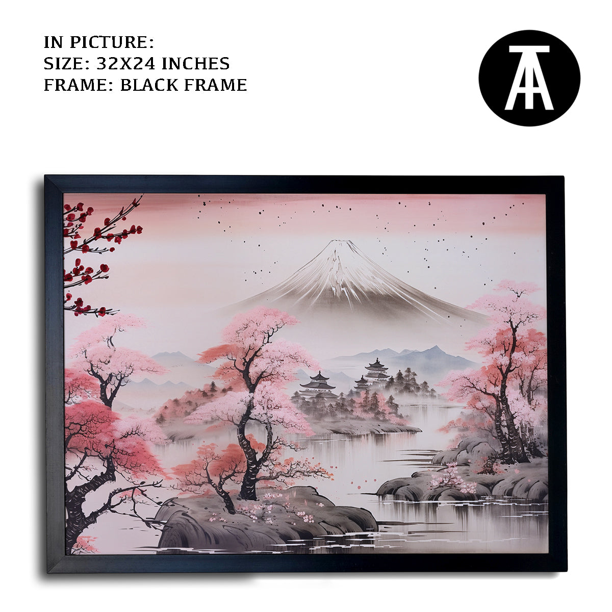 Artwork in Metal Earling Silver Frame
