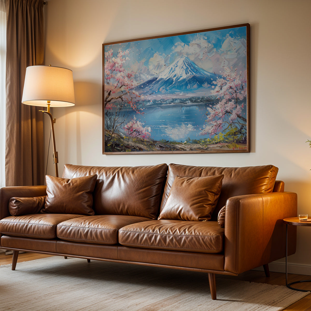 Indian Artwork in a Lifestyle Setting