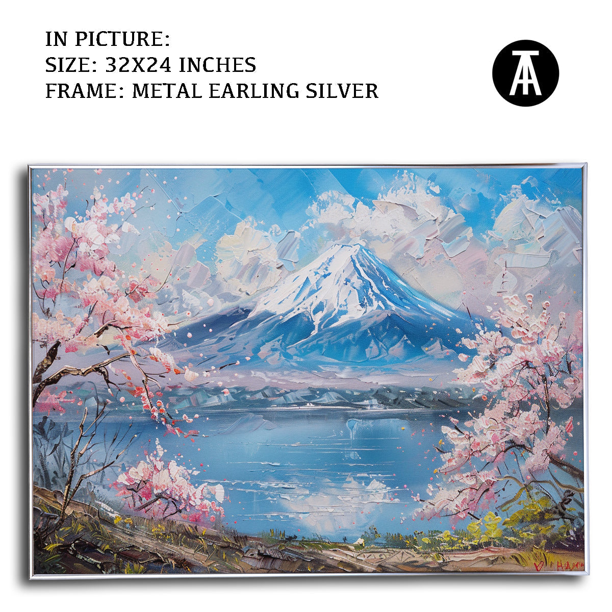 Artwork in Black Frame