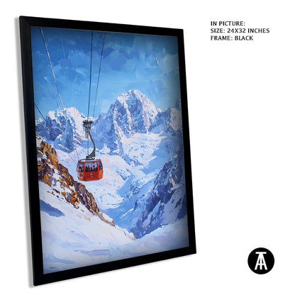Artwork in Metal Earling Silver Frame