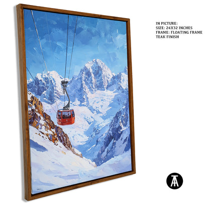 Artwork in Floating Frame