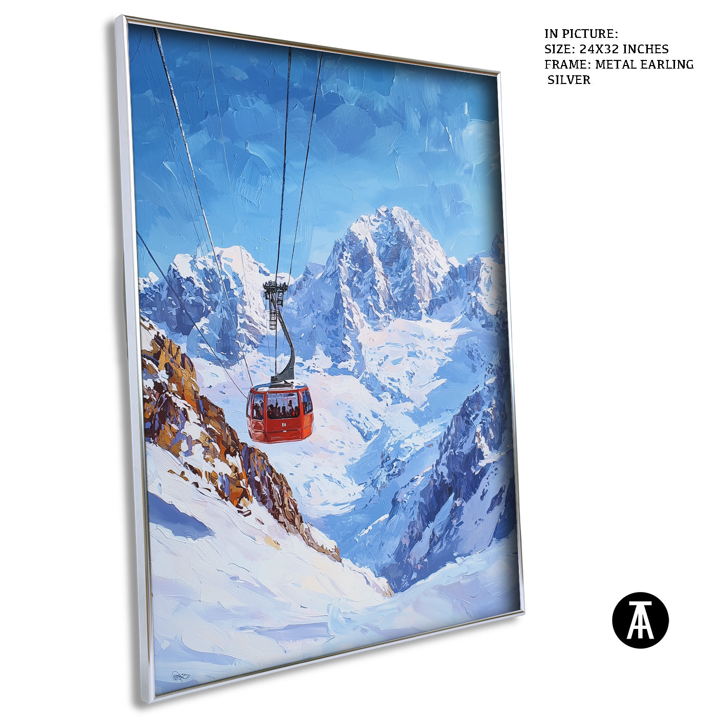 Artwork in Black Frame