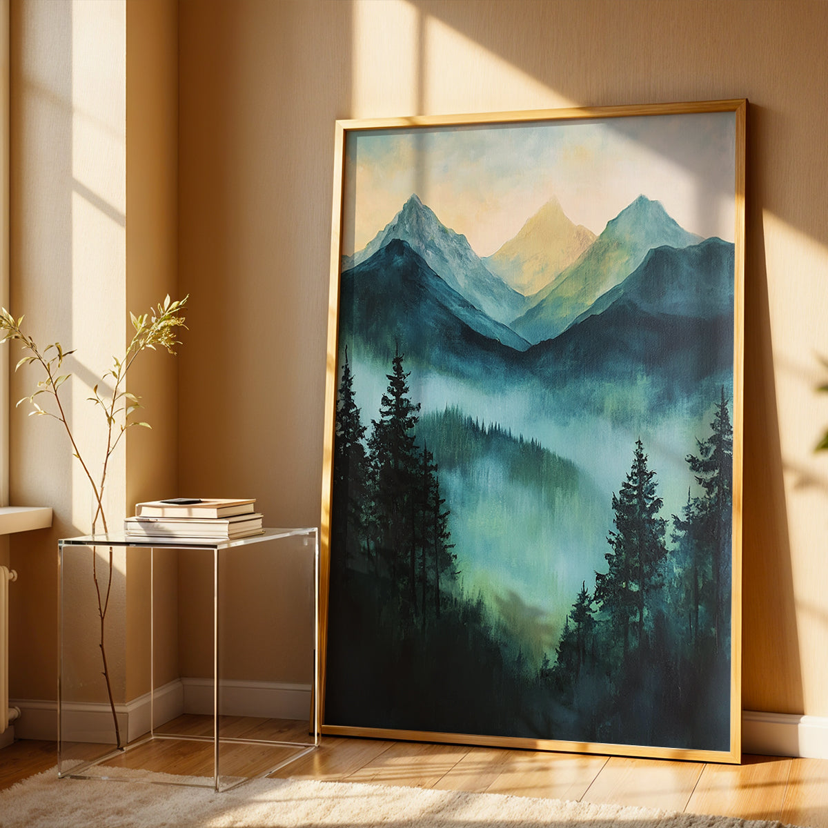 Indian Painting in a Lifestyle Setting