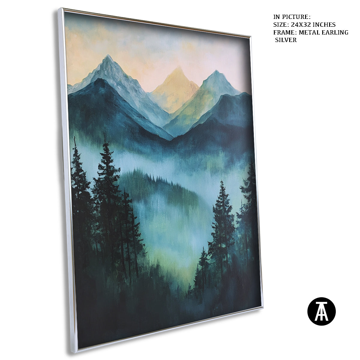 Artwork in Black Frame