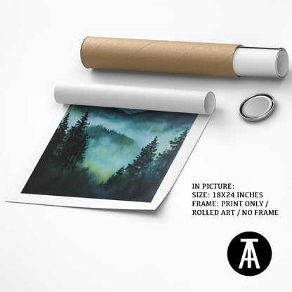 Artwork as Print Only or Rolled Art