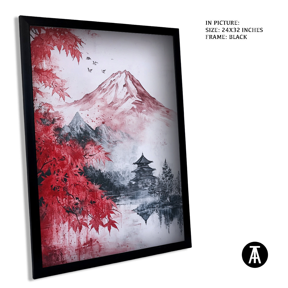 Artwork in Metal Earling Silver Frame