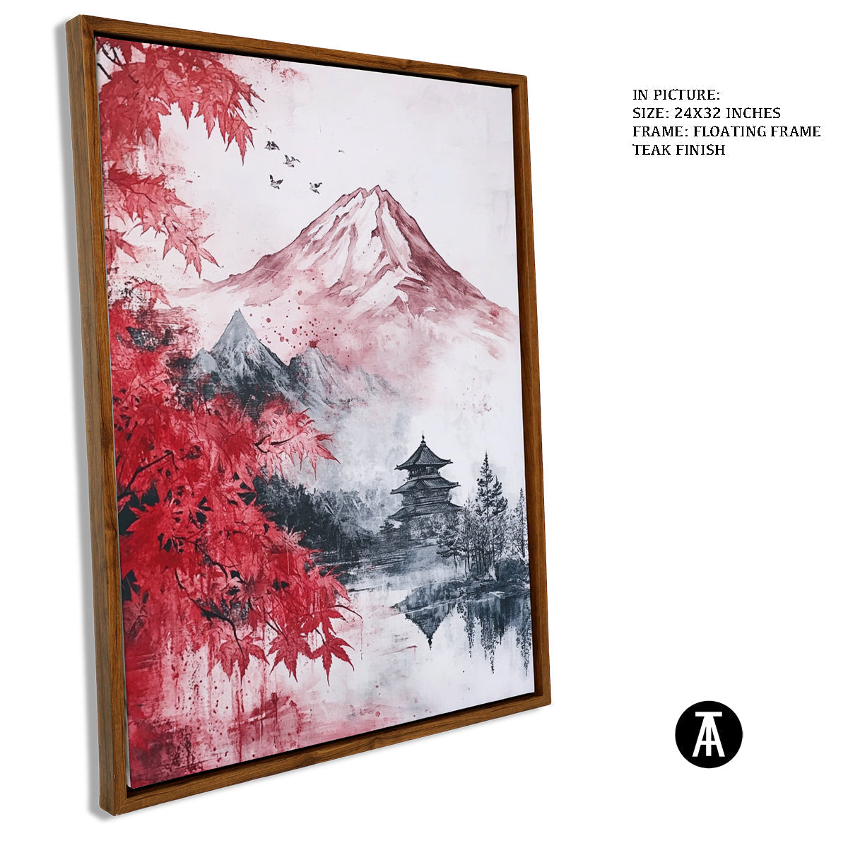 Artwork in Floating Frame