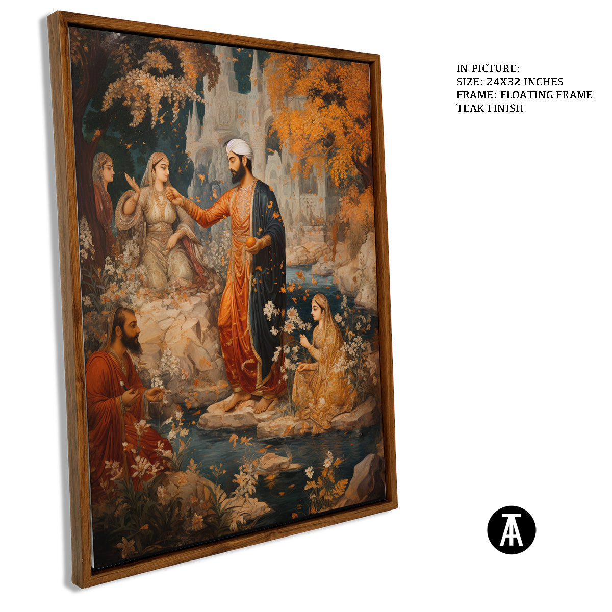 Artwork in Floating Frame