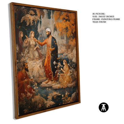 Artwork in Floating Frame