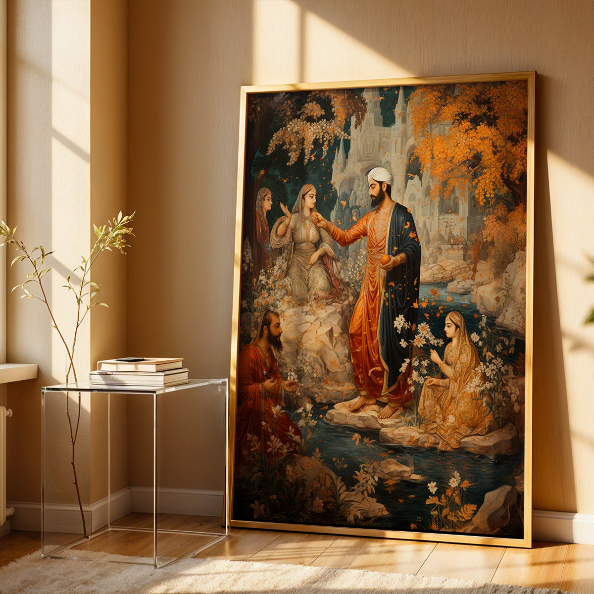 Limited Edition Painting in a Lifestyle Setting