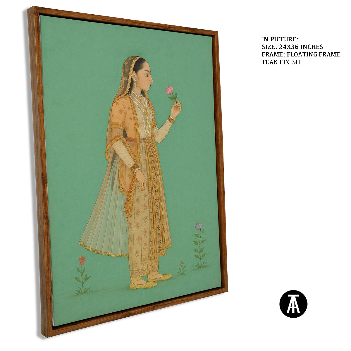 Artwork in Floating Frame