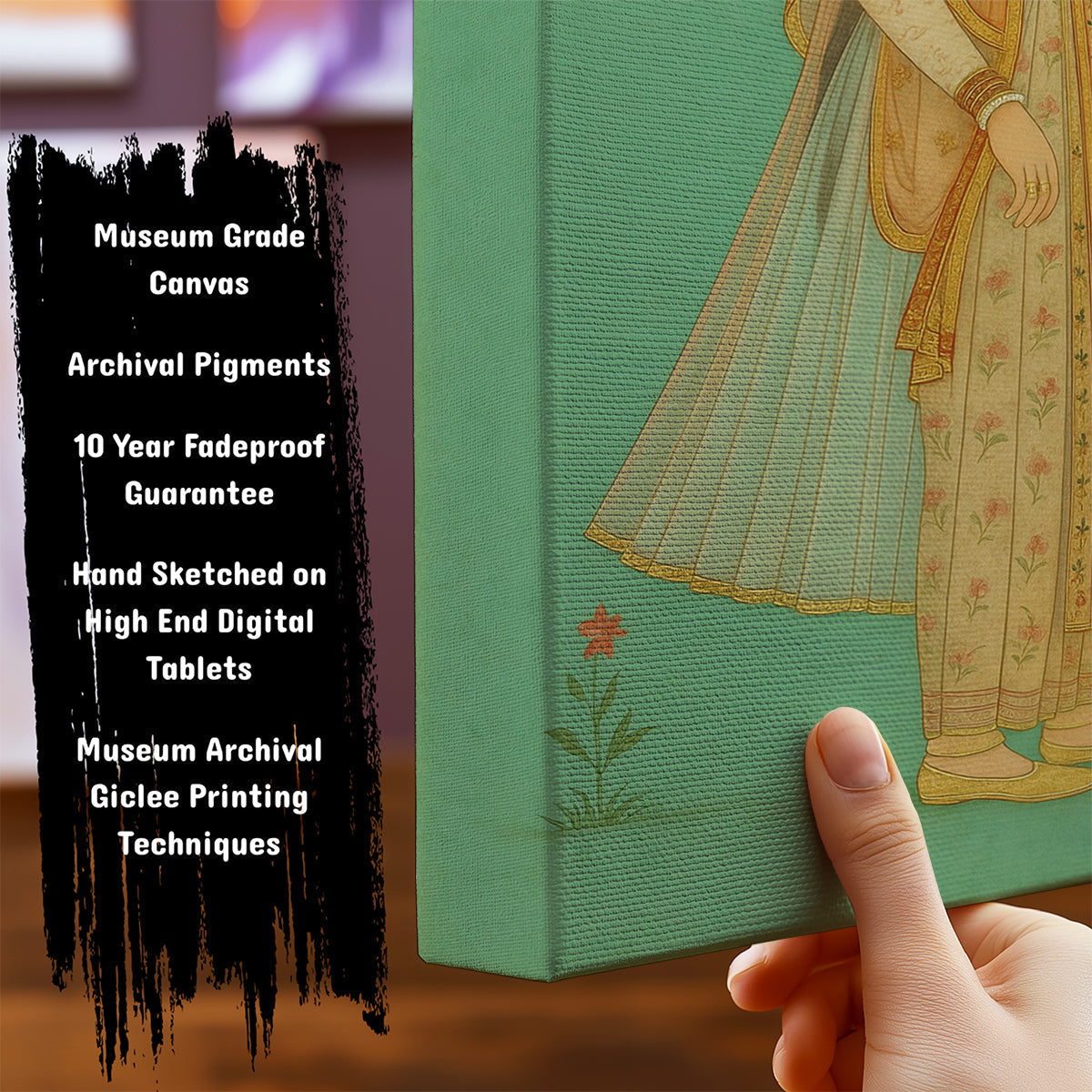 Information about Indian Art Canvas Art Print