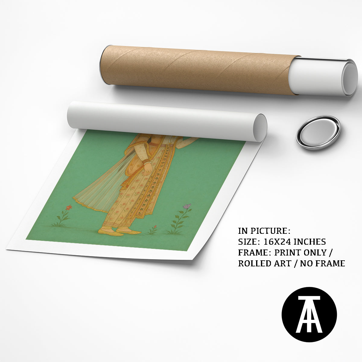 Artwork as Print Only / Rolled Art