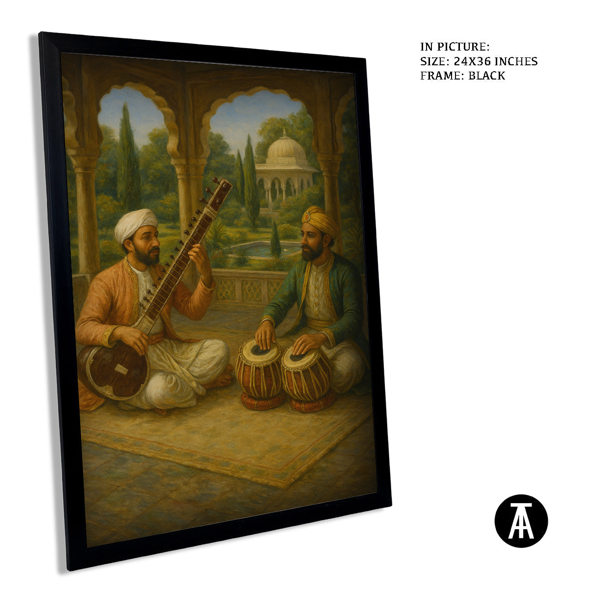 Artwork in Black Frame