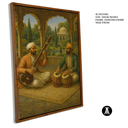 Artwork in Floating Frame