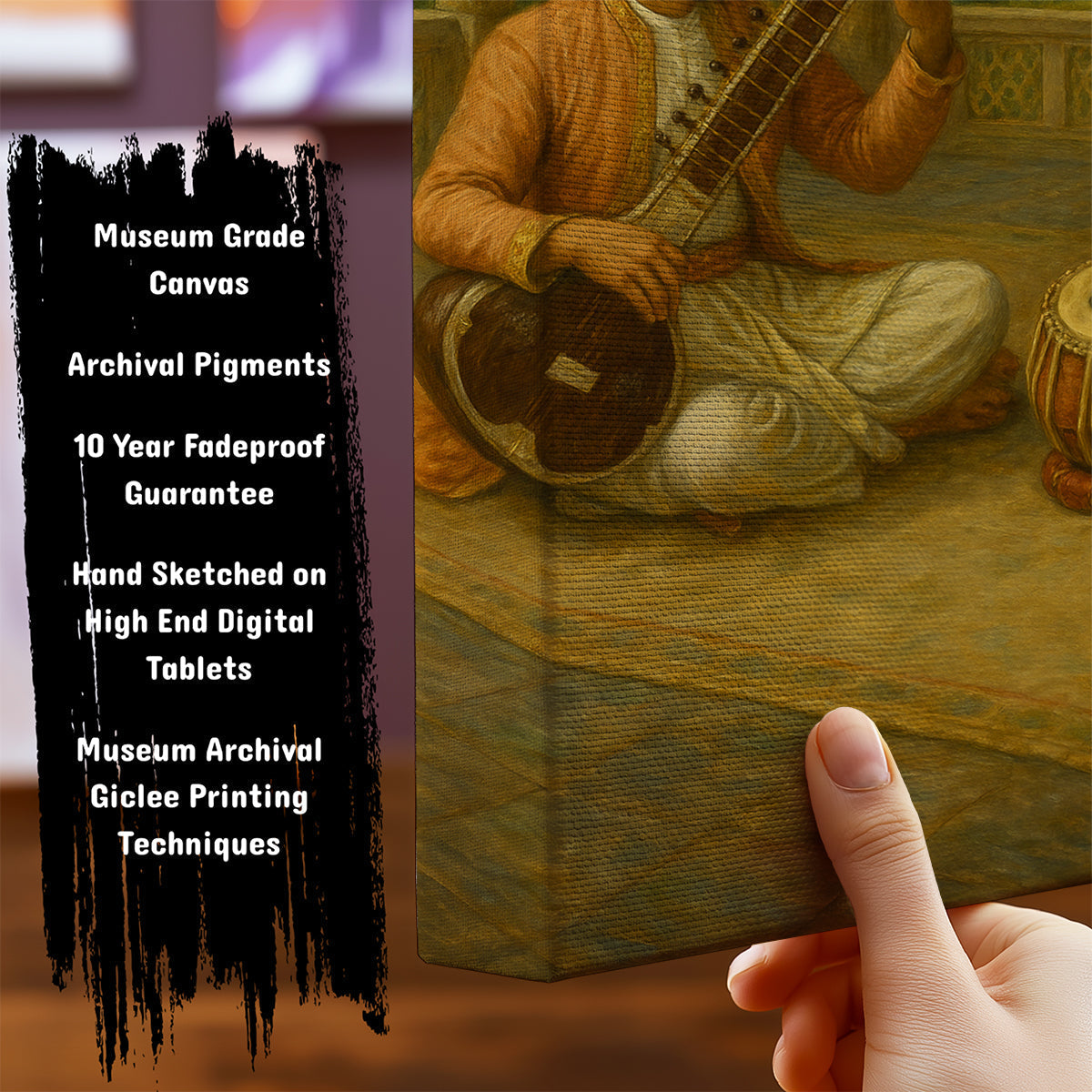 Information about Indian Art Canvas Art Print
