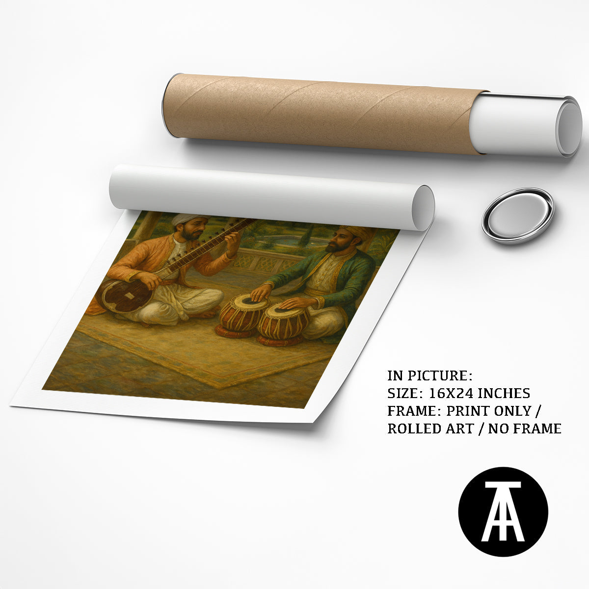 Artwork as Print Only / Rolled Art