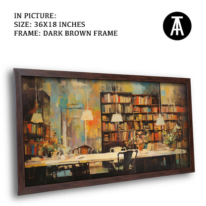 Artwork in Metal Champagne Gold Frame