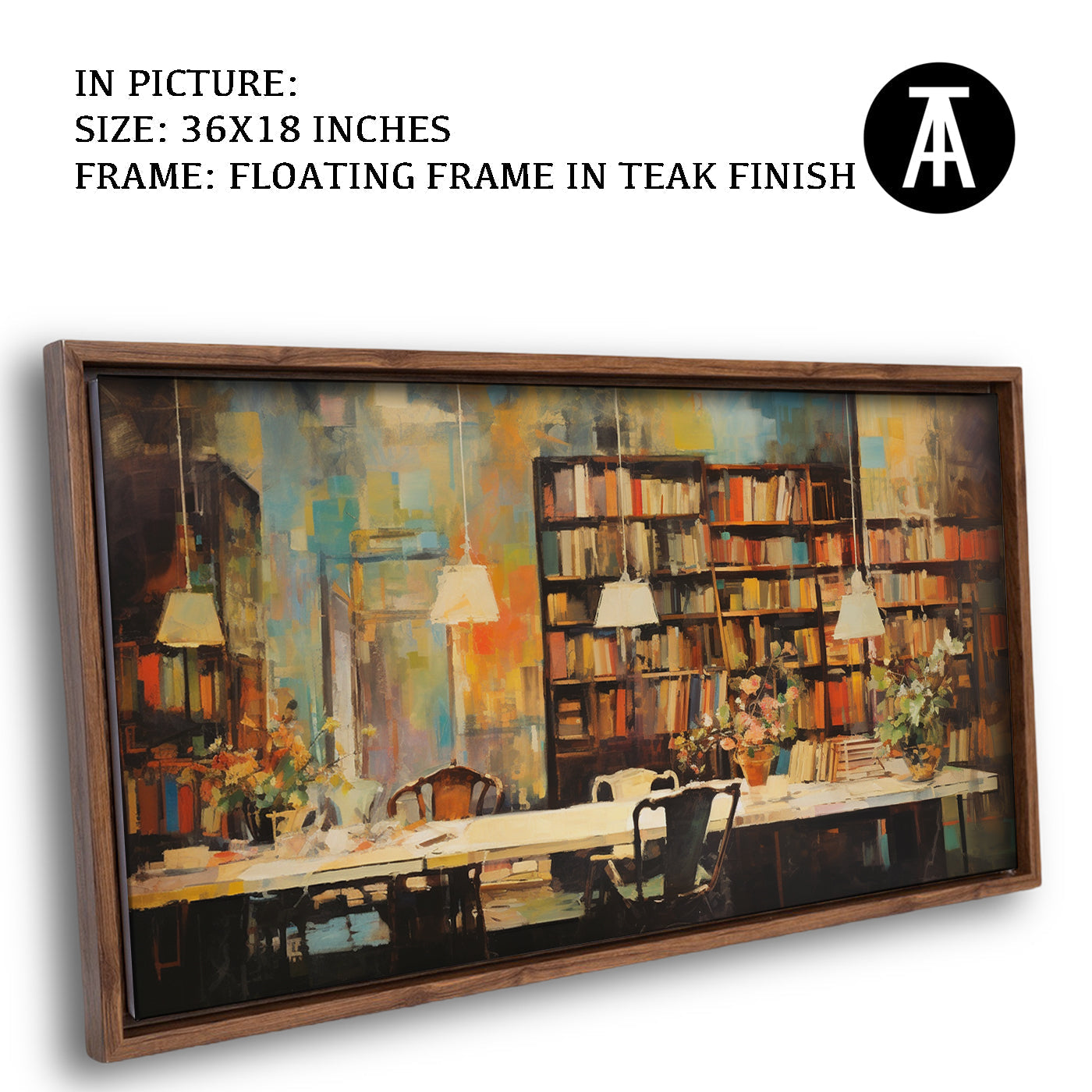 Artwork in Floating Frame