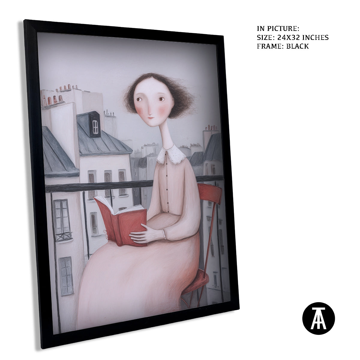 Artwork in Black Frame
