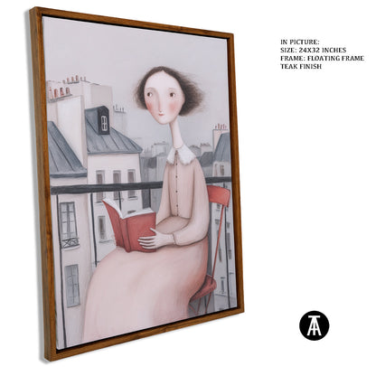 Artwork in Floating Frame