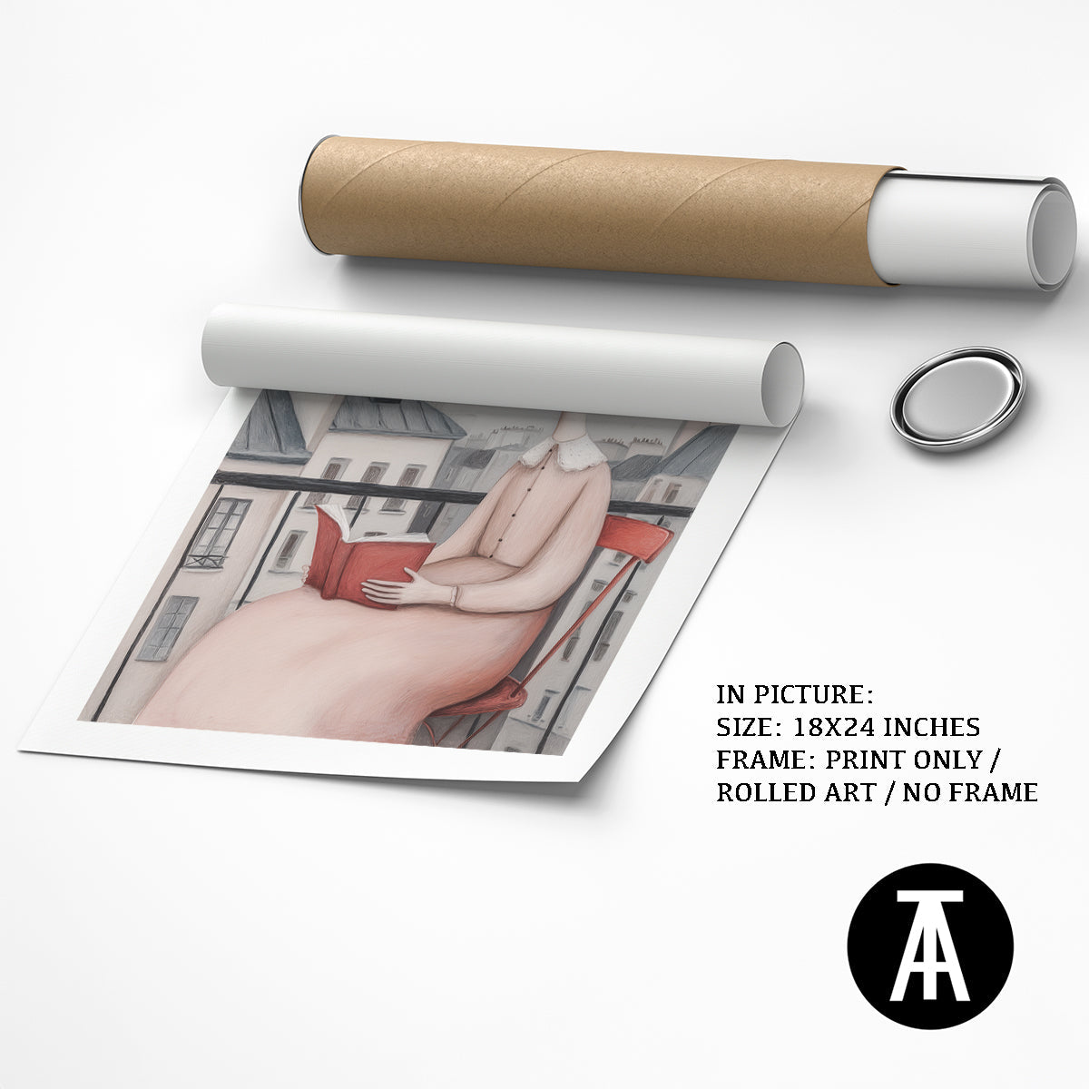 Artwork as Print Only or Rolled Art