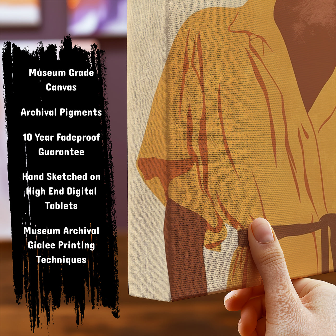 Information about Boho Art Canvas Art Print