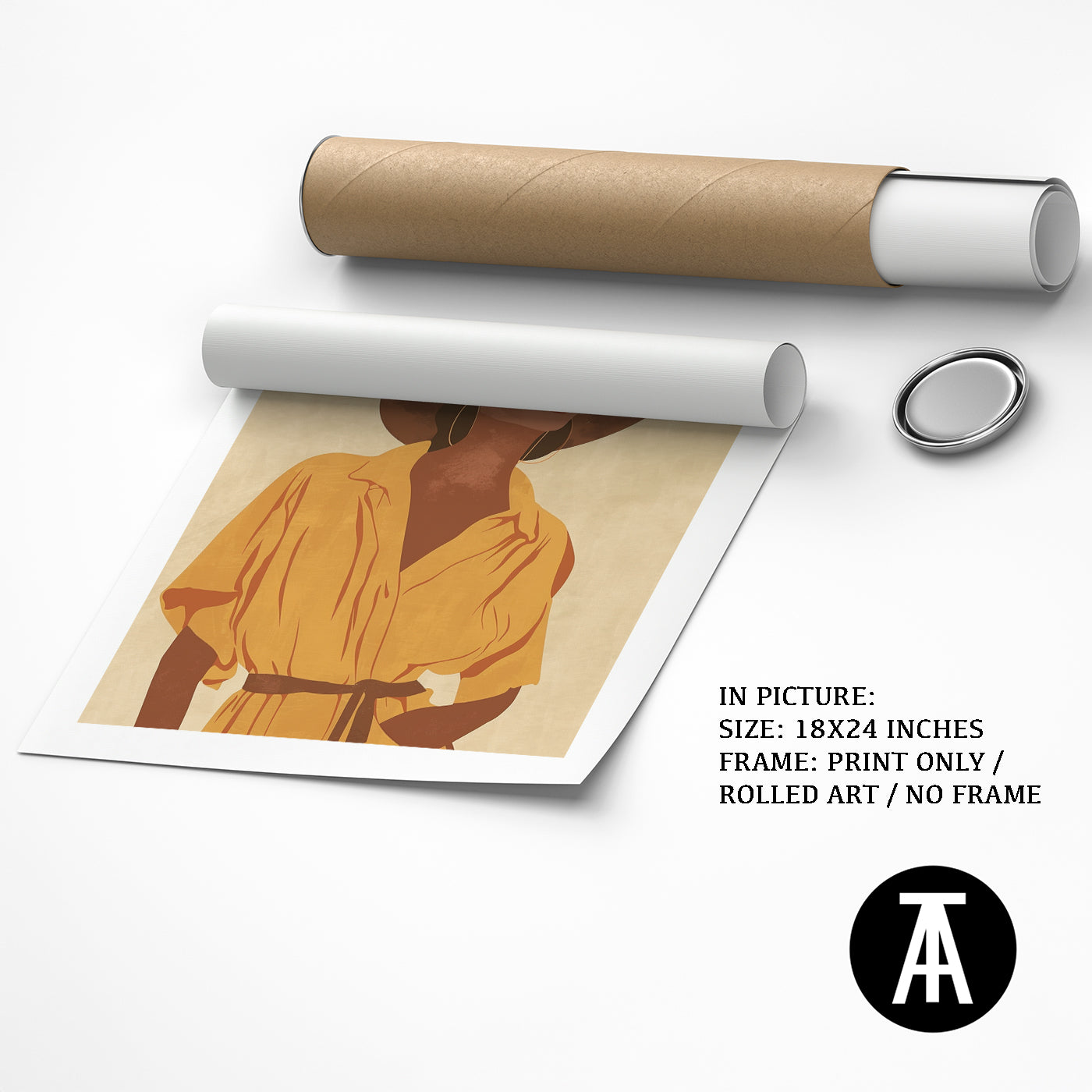 Artwork as Print Only or Rolled Art