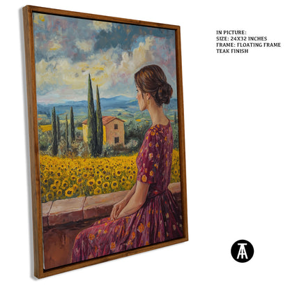 Artwork in Floating Frame