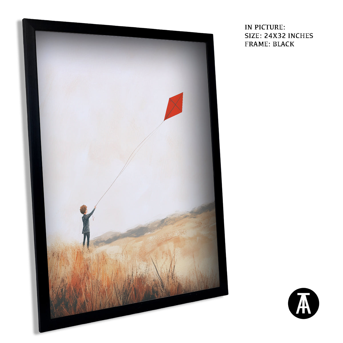 Artwork in Metal Earling Silver Frame
