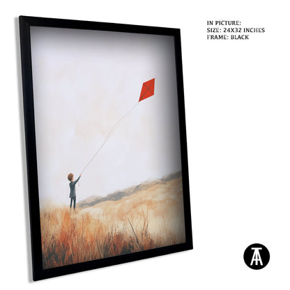 Artwork in Metal Earling Silver Frame
