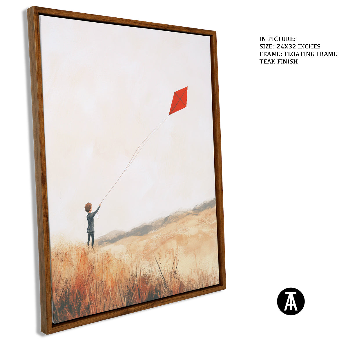 Artwork in Floating Frame