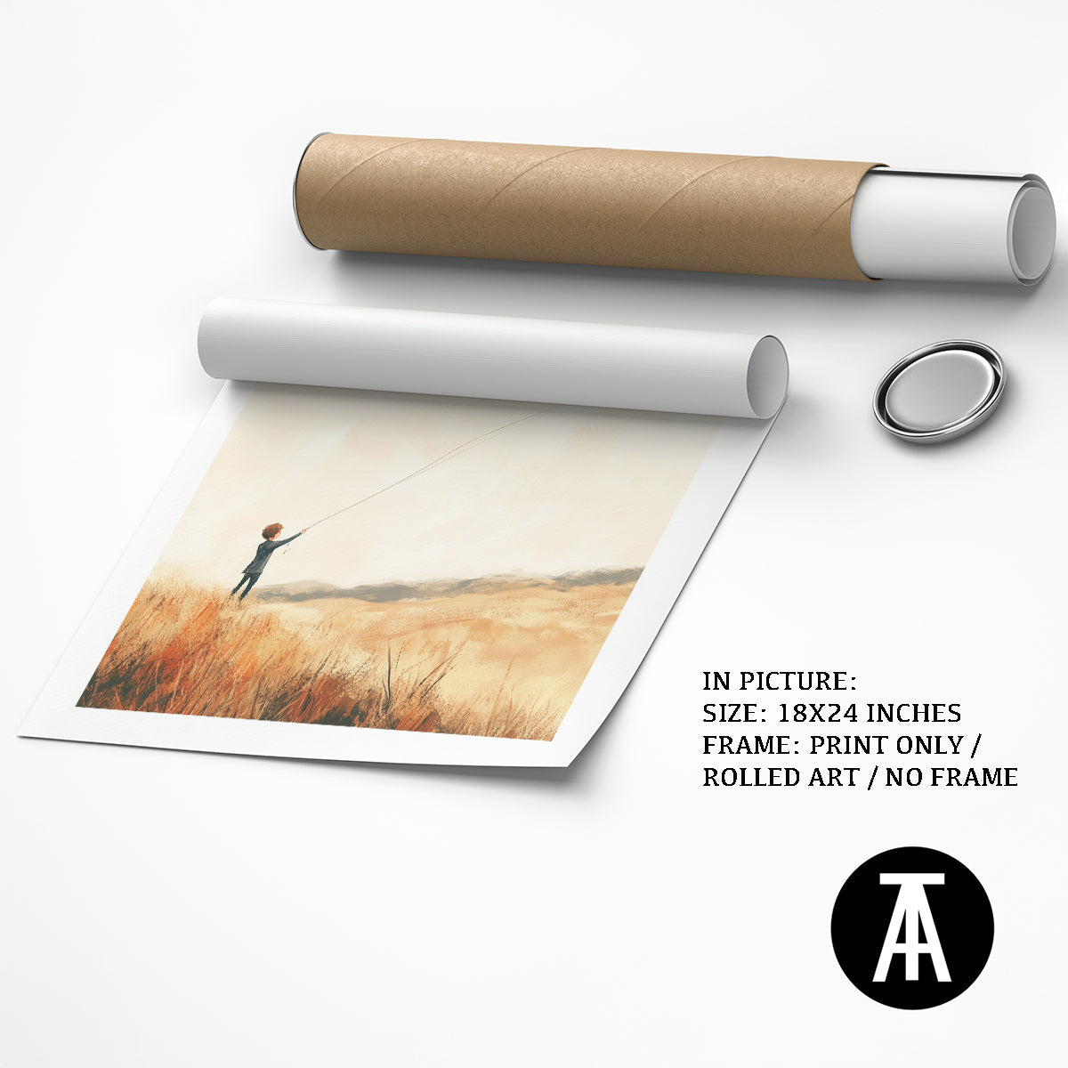 Artwork as Print Only or Rolled Art