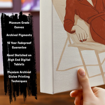 Information about Minimalist Canvas Art Print