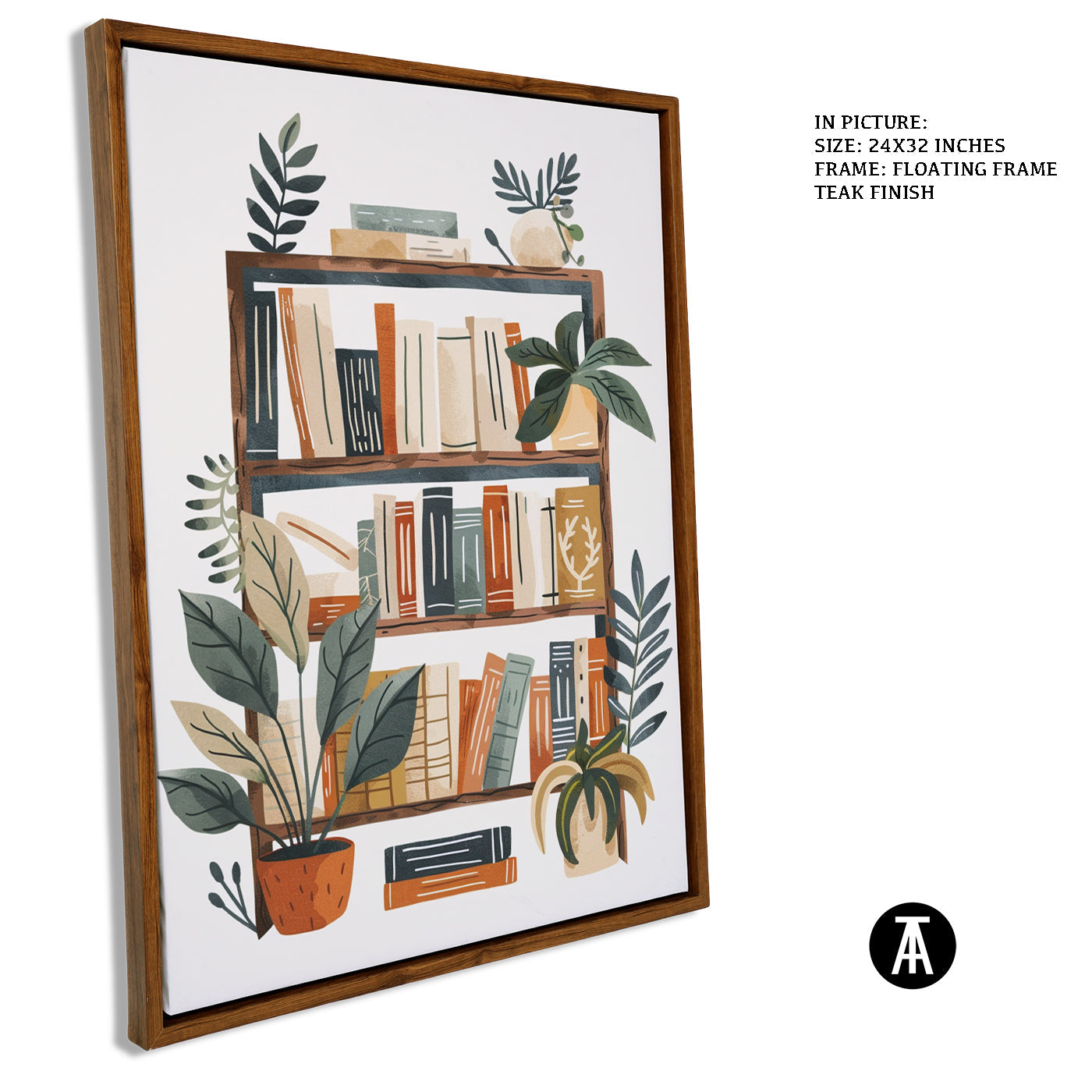 Artwork in Floating Frame