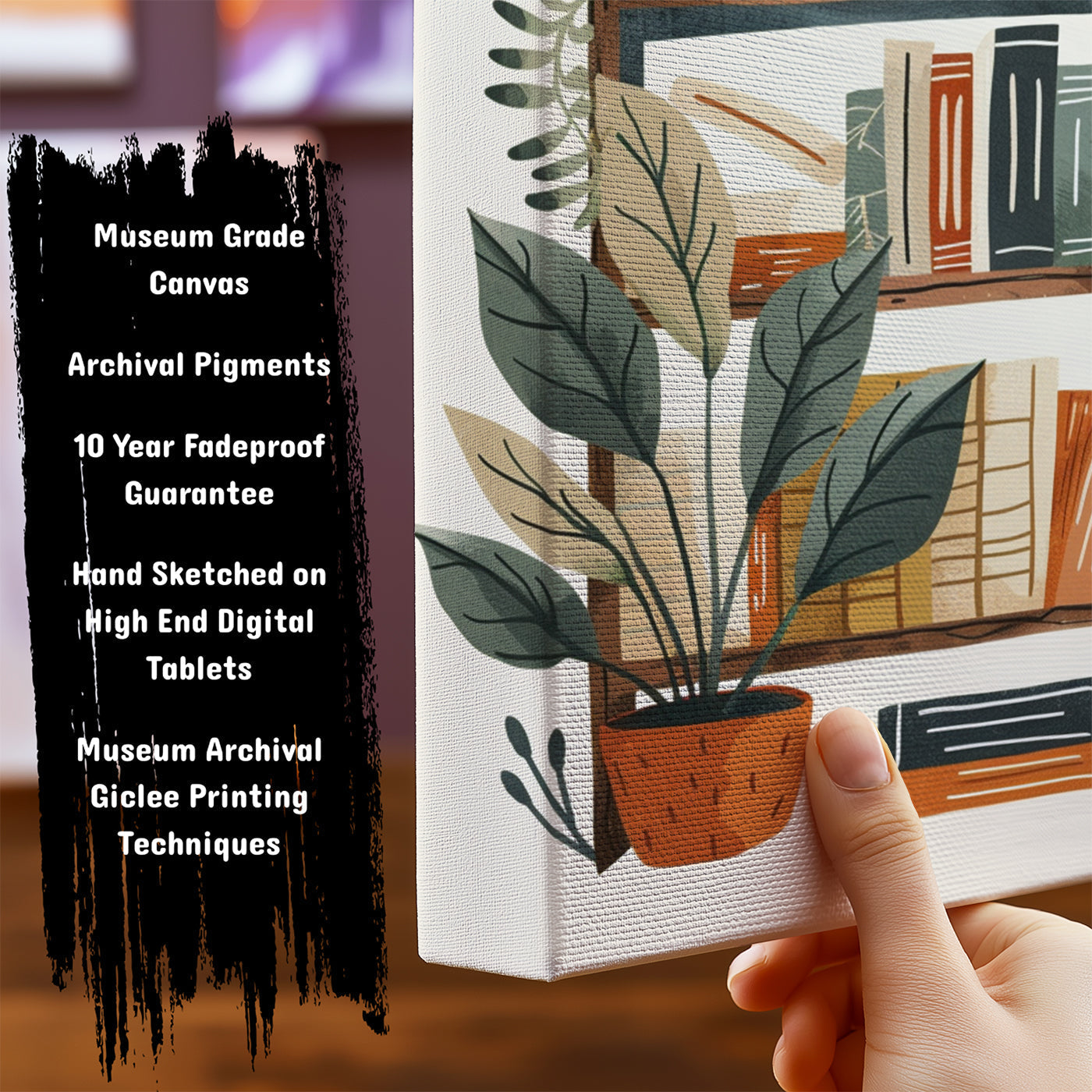 Information about Boho Art Canvas Art Print