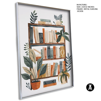 Artwork in Metal Earling Silver Frame
