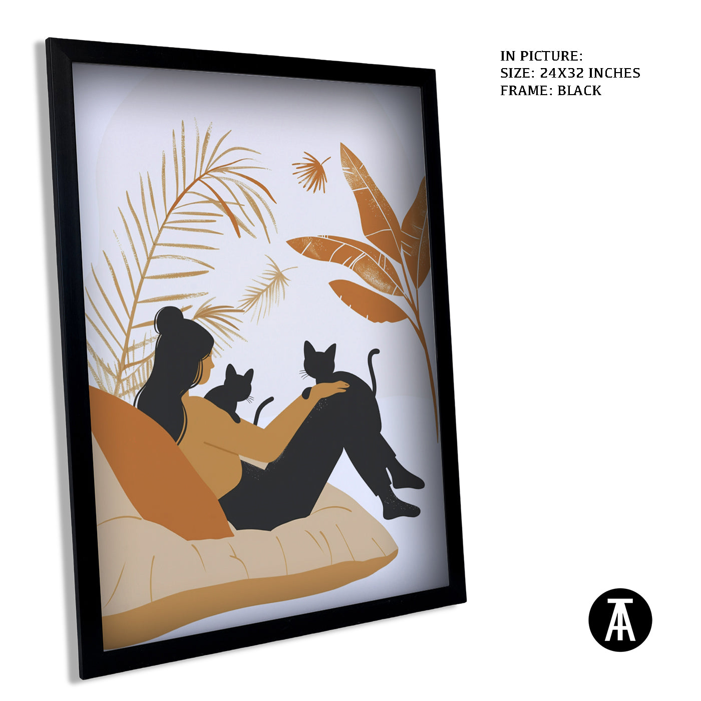 Artwork in Black Frame