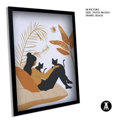 Artwork in Black Frame