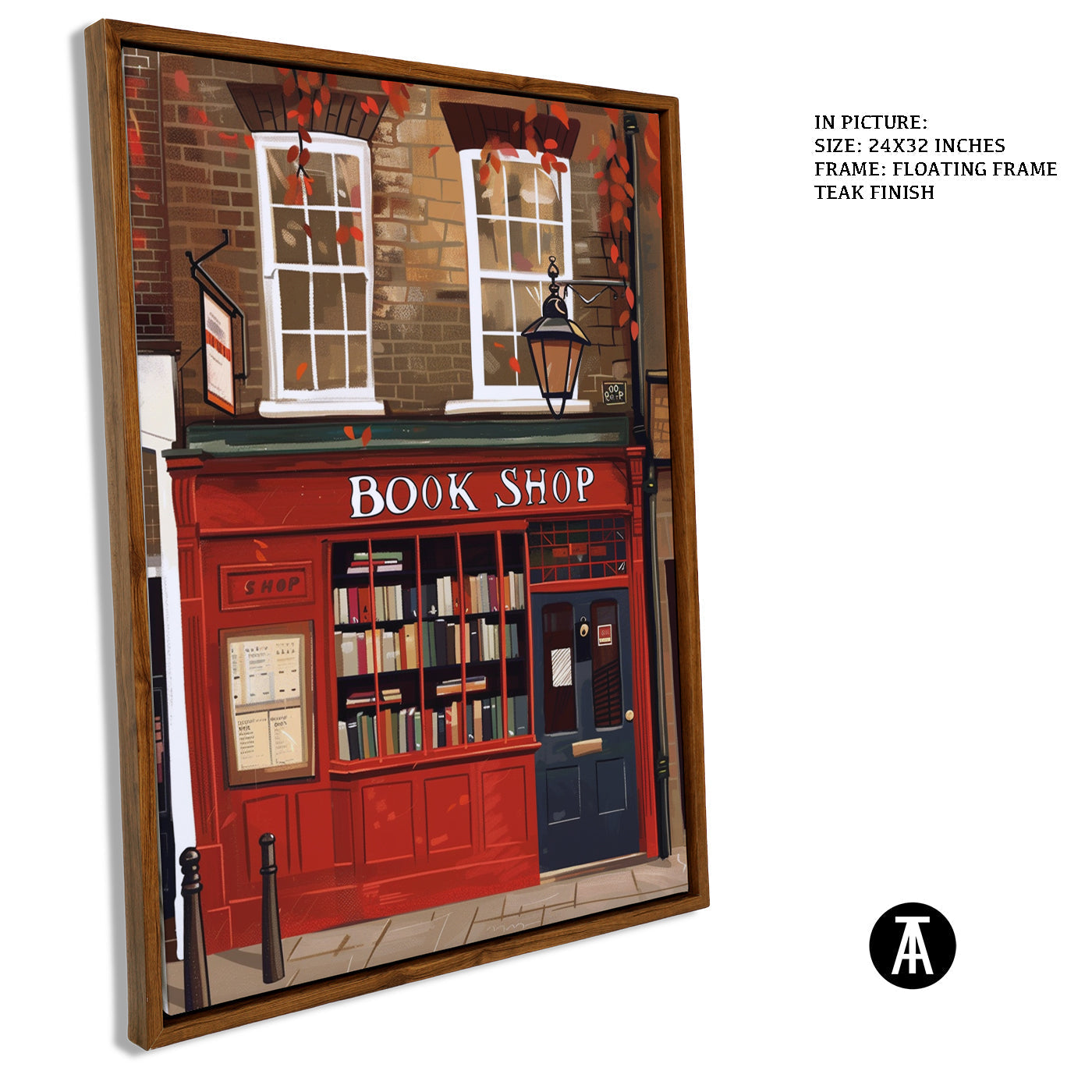 Artwork in Floating Frame