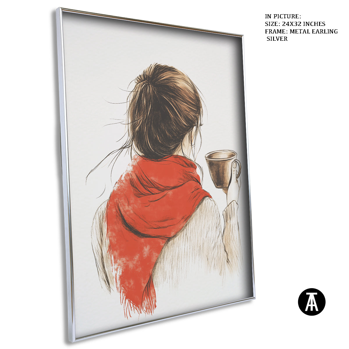 Artwork in Black Frame