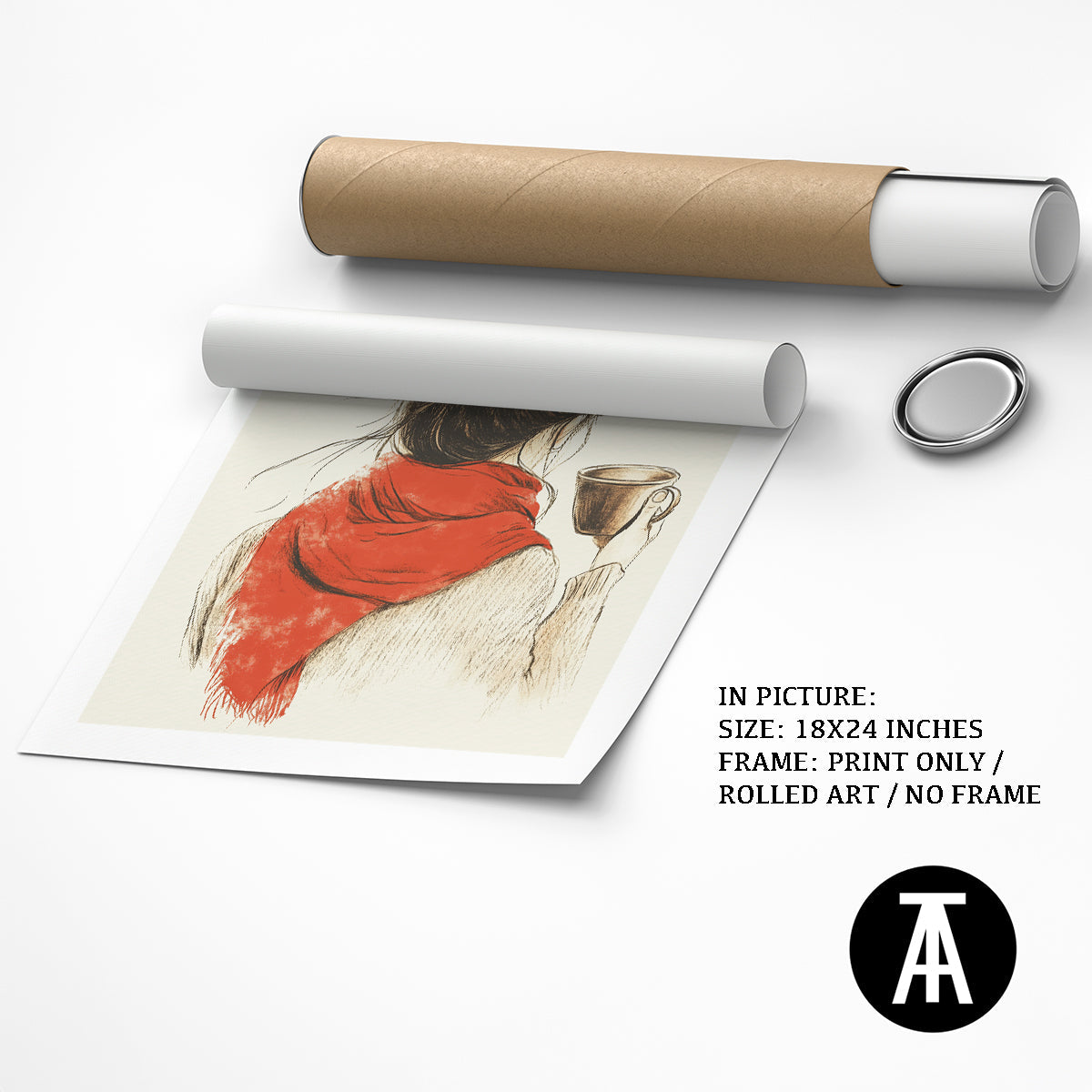 Artwork as Print Only or Rolled Art
