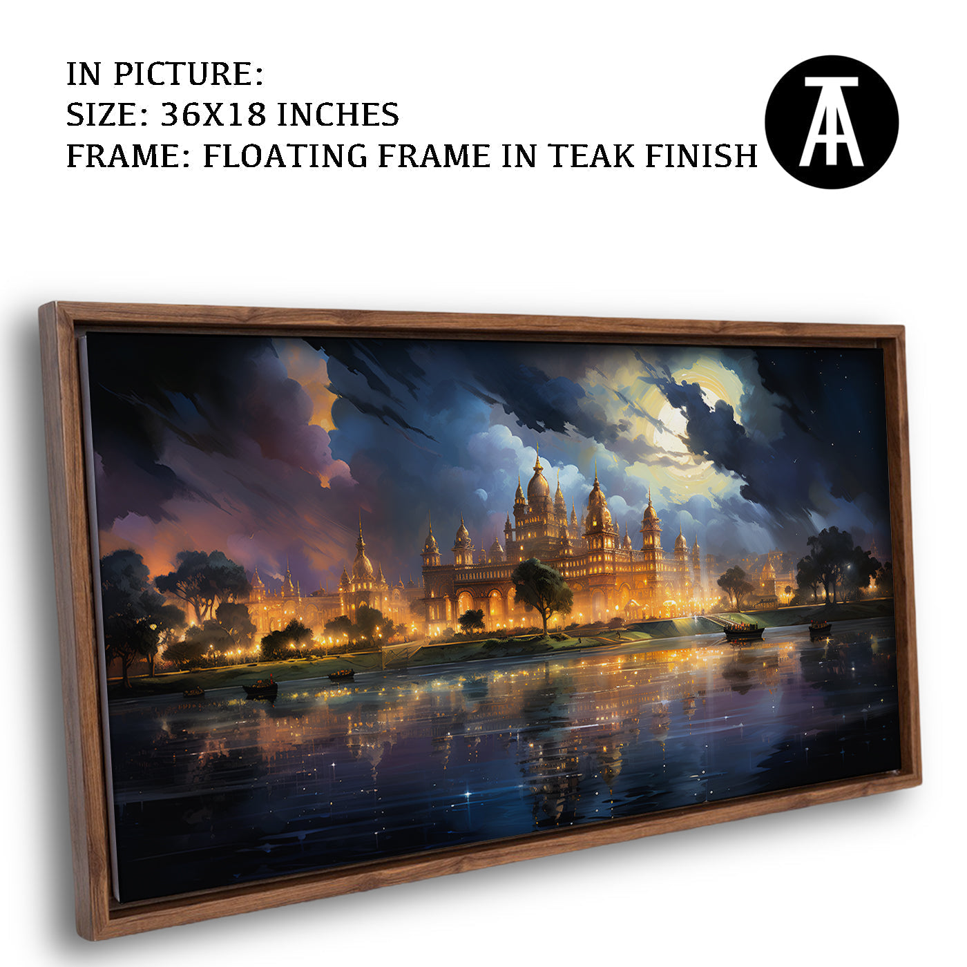 Artwork in Floating Frame