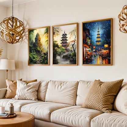 Gallery Wall Set in Lifestyle Setting