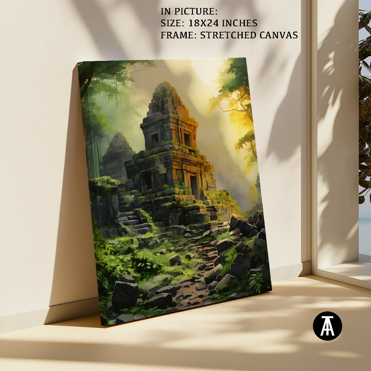 Sample Artwork in Stretched Canvas