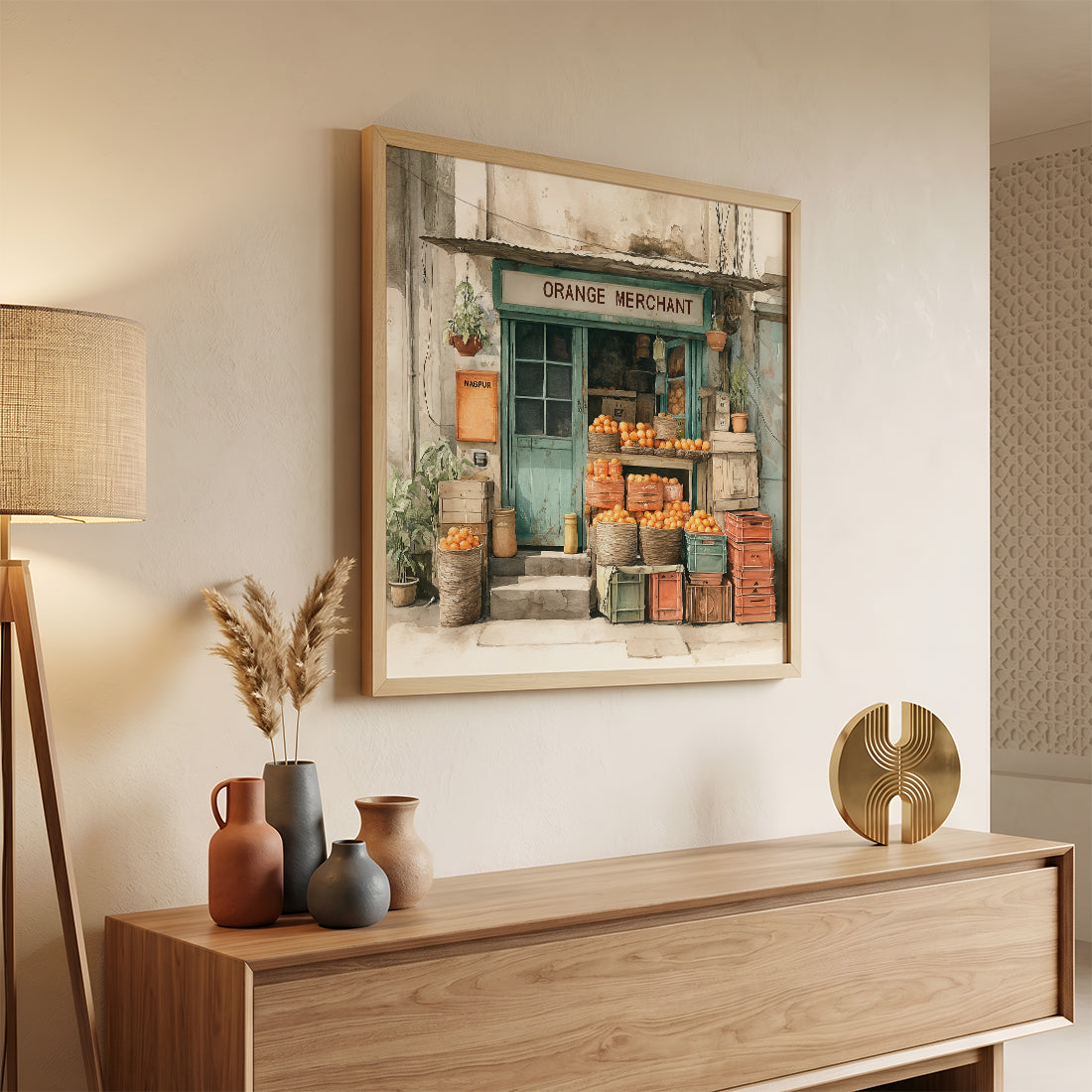 Indian Art in a Lifestyle Setting
