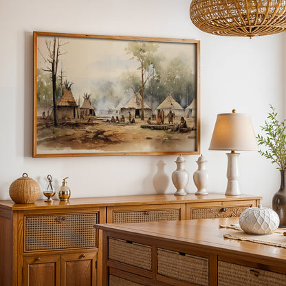 California Painting in a Lifestyle Setting
